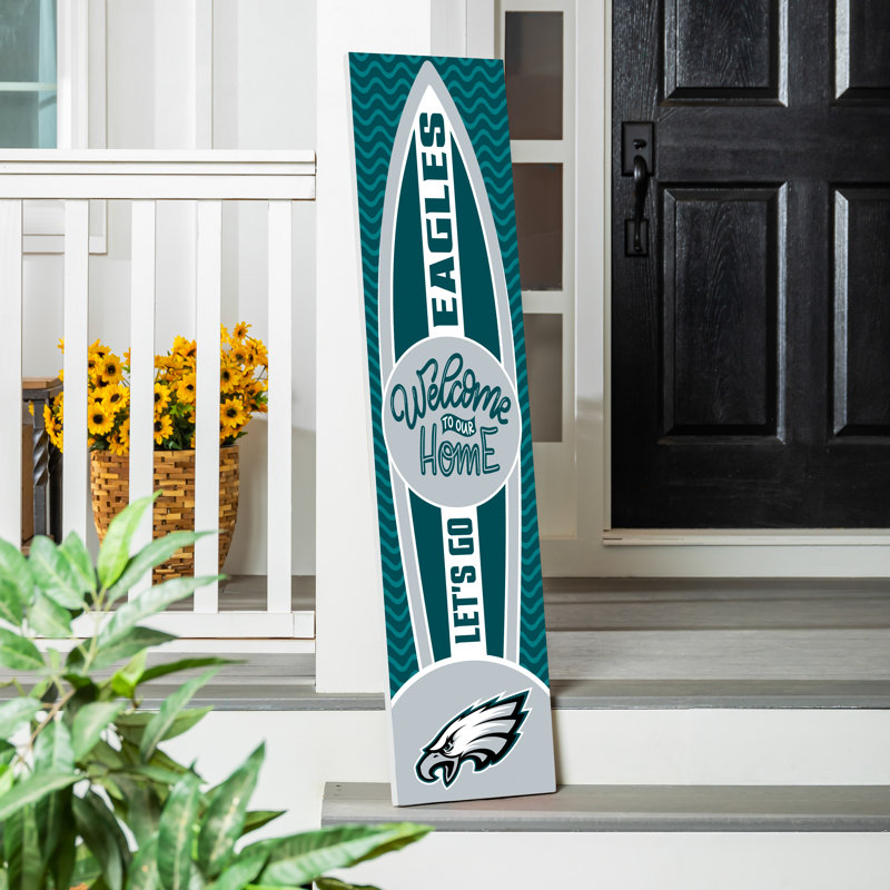 Décoration murale en panneau de fibres à densité moyenne (MDF) Latevin, NFL Philadelphia Eagles