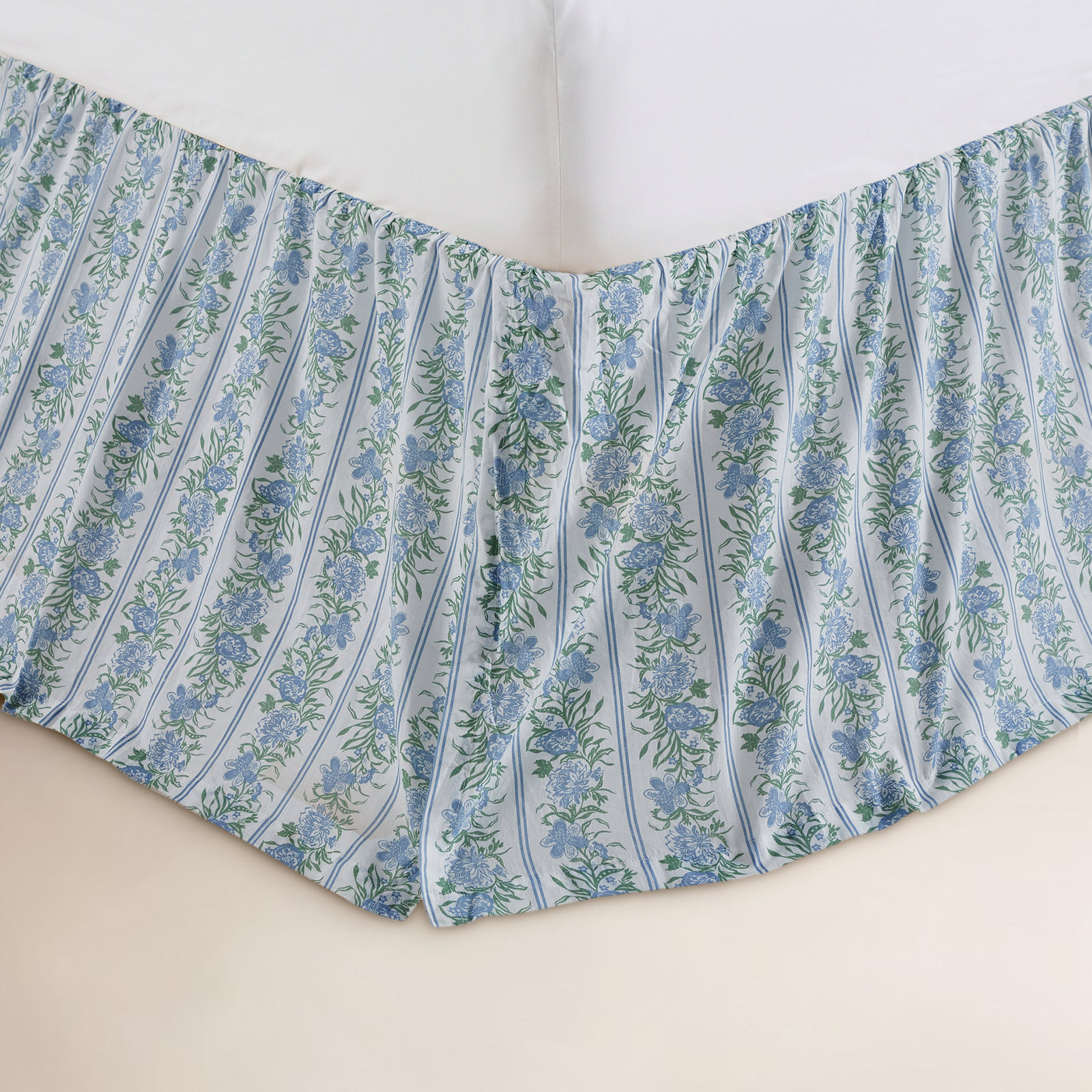 Adda Ruffled Bed Skirt, Queen