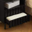 Table de chevet 2 tiroirs Wooden Stripe-878402834