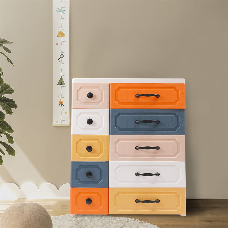 Stalwart Plastic Drawers Organizer -Compartment Storage for