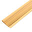 Losoya 2.54cm H x 254cm W Yellow Composite Fence Panels