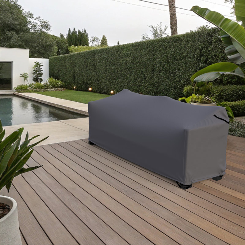 Everlee Aluminum Outdoor Patio Sofa Cover