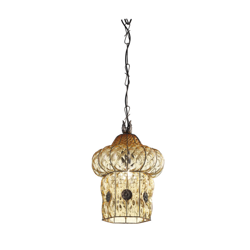 Piazza 1 - Light Dark Steel Unique/Statement Pendant