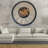 Wall Clock 36" Round Oversized for Living Room decor with Real Moving Gears America Collection-87147384