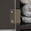 Armoire de rangement pour salle de bain de 54 po de hauteur, tour à linge autoportante avec tablette à 2 niveaux et tiroirs, rangement de plancher étroit