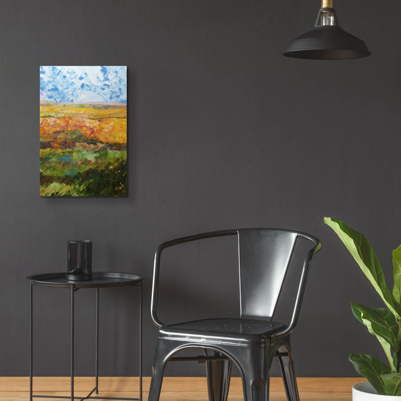  «Canyon Ridge 2» par Allan Friedlander, art mural en verre acrylique, 16 po x 24 po, H 24 po x l 16 po