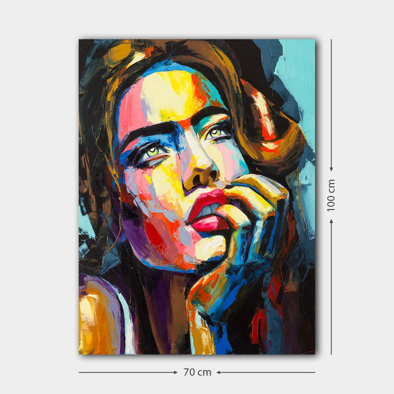 Peinture sur toile tendue