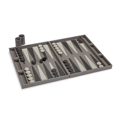 Corbin Interlude 22'' L Backgammon Game Set