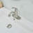 Single-Hole Single-handle Bathroom Faucet with Drain Assembly-105190012