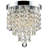Cheyan  3-Light Crystal Chandelier Flush Mount Ceiling Light-920917371