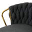 Chaise de bar en lin de conception moderne avec tabourets hauts-1256943799