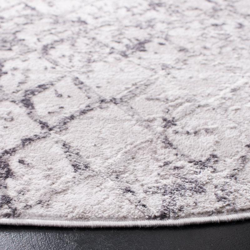 Tamas Toile Area Rug, Round 91cm