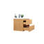 Base de meuble-lavabo simple 30 po fixée au mur seulement-57912230