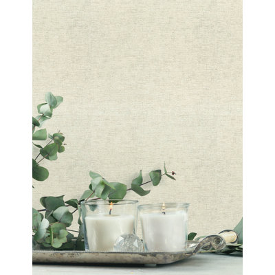 Papier peint délavé gris clair Tansy