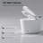 Modern Bathroom Smart Bidet Toilet - Auto Open/Close, Foot Sensor, Warm Water Supply Feature, White Intelligent Open/Close Seat, Rear Wash Mode Included,