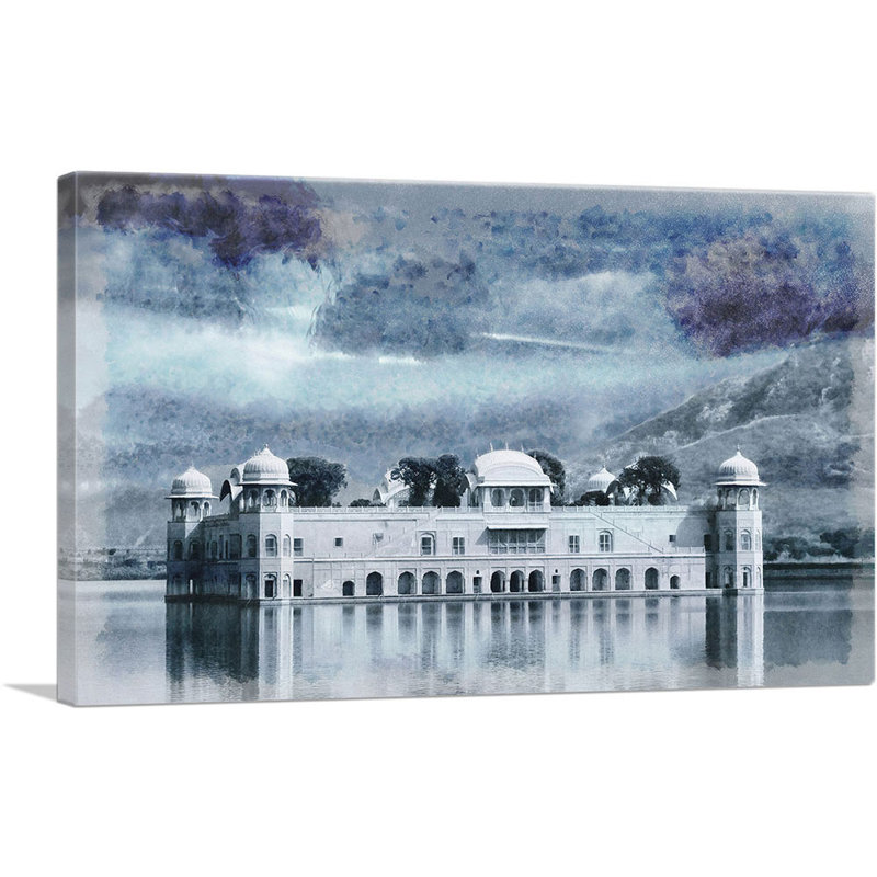 Jaipur Home Decor - Impression sur toile tendue, H 18 po x l 26 po x P 0,75 po