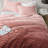 Avril Fluffy Ribbed Plush Comforter Set-103398313-101983312
