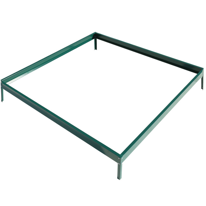 Serre en polycarbonate, H 96,8 po x l 75,2 po x P 75,2 po, Vert