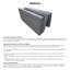 Lit cabinet TRIADE – design escamotable gain de place avec lit queen et matelas inclus – choix de finis-13828352