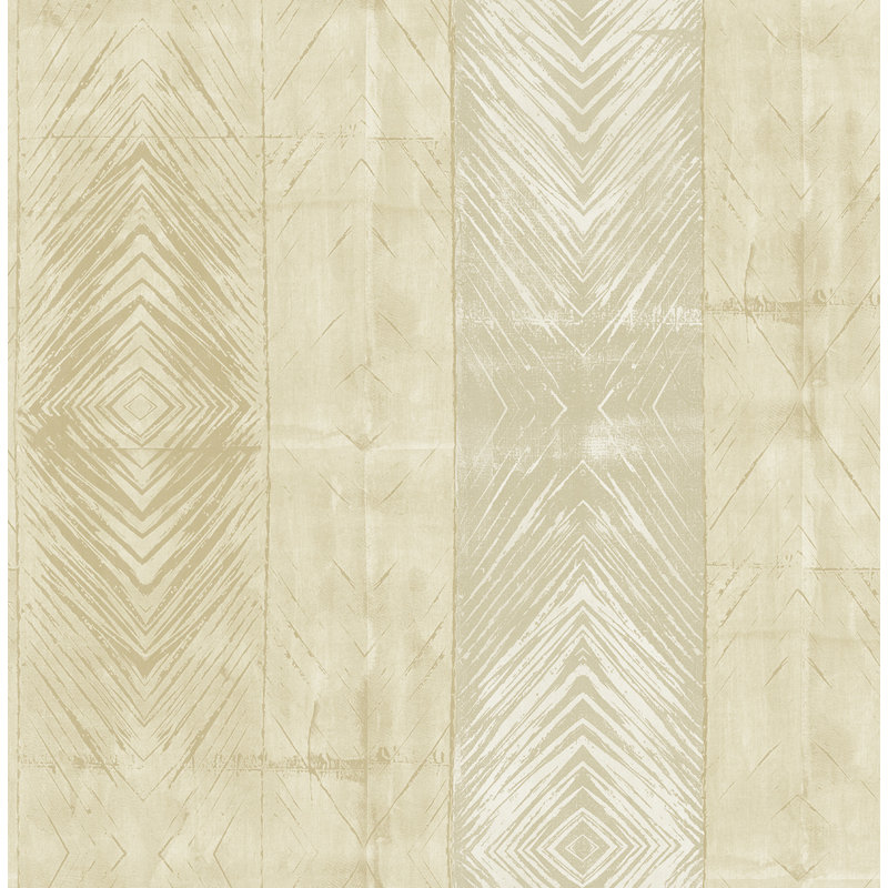 Rouleau de papier peint L 33 pi x l 20,5 po Foundry Select, Beige