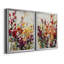 Fleurs sauvages I - ensemble de 2 peintures sur toile encadrées-1762604335-1762604329