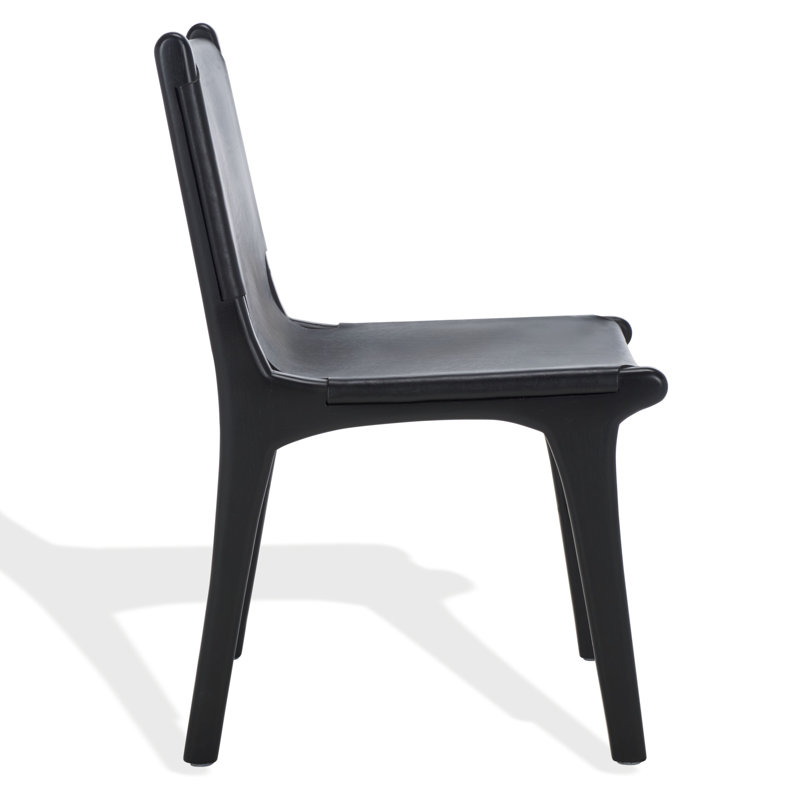 Cassaphina Leather Dining Chair, Black