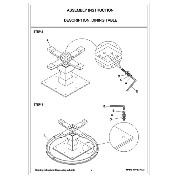 Dimensions du produit