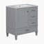 Ensemble de meuble-lavabo moderne 30 po avec meuble-lavabo 30 po-98706542