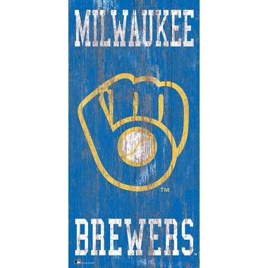 WRAPPED CANVAS 1970 Milwaukee BREWERS Print Vintage 