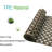 35x16" Soft Non-slip Bath Mat Brown