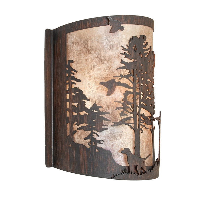 1 - Light Flush Mounted Sconce