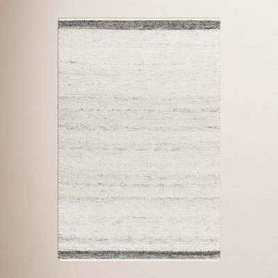 Mecit Handmade Recycled P.E.T Gray/White Indoor/Outdoor Rug