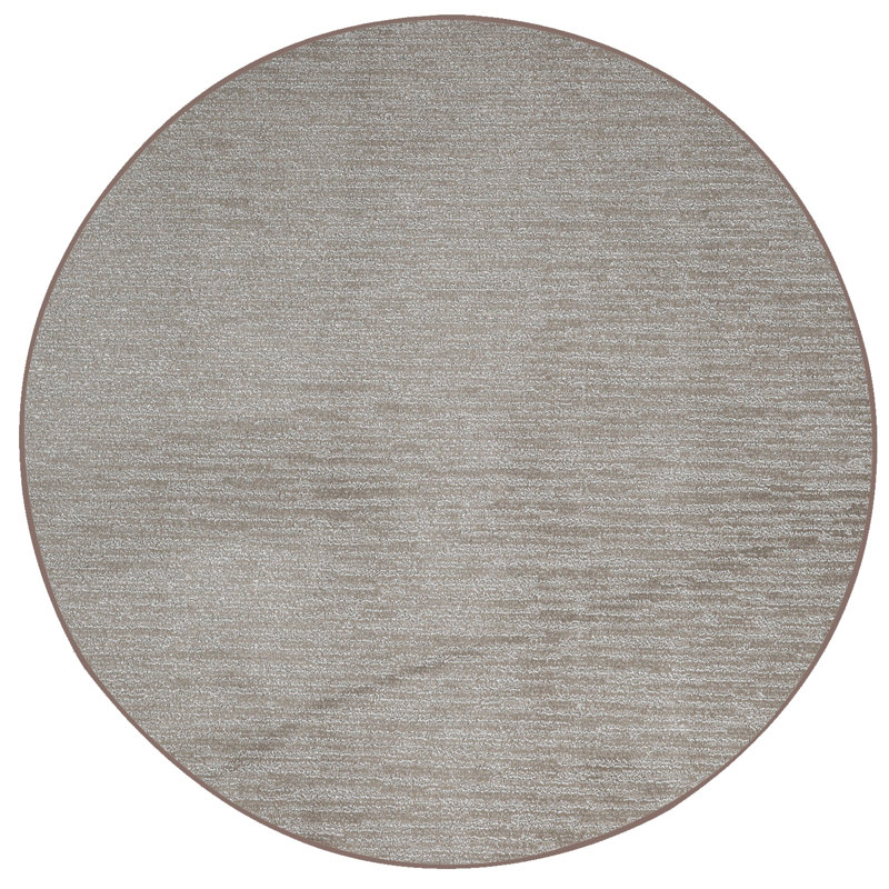 Tapis brun Jenisha, Rond 2 pi