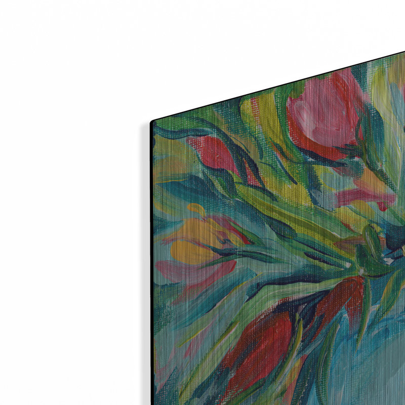 "Tulipes" par Estelle Grengs, H 24 po x l 24 po
