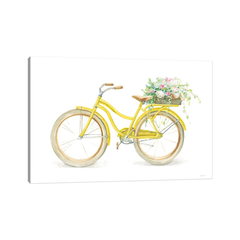 Floursack Home II On White by Danhui Nai - Wrapped Canvas Print, 101.6 cm H x 66.04 cm W x 3.175 cm D