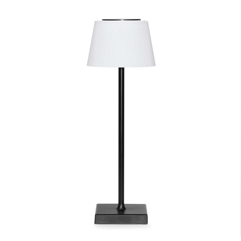 Duanesburg USB Buffet Lamp, Black