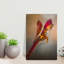 Ladybug Wings On Bud Delicate Ladybug Spider Flower Nature Wall Art Print 1 Piece Wrapped Canvas Wall Art-1191483301