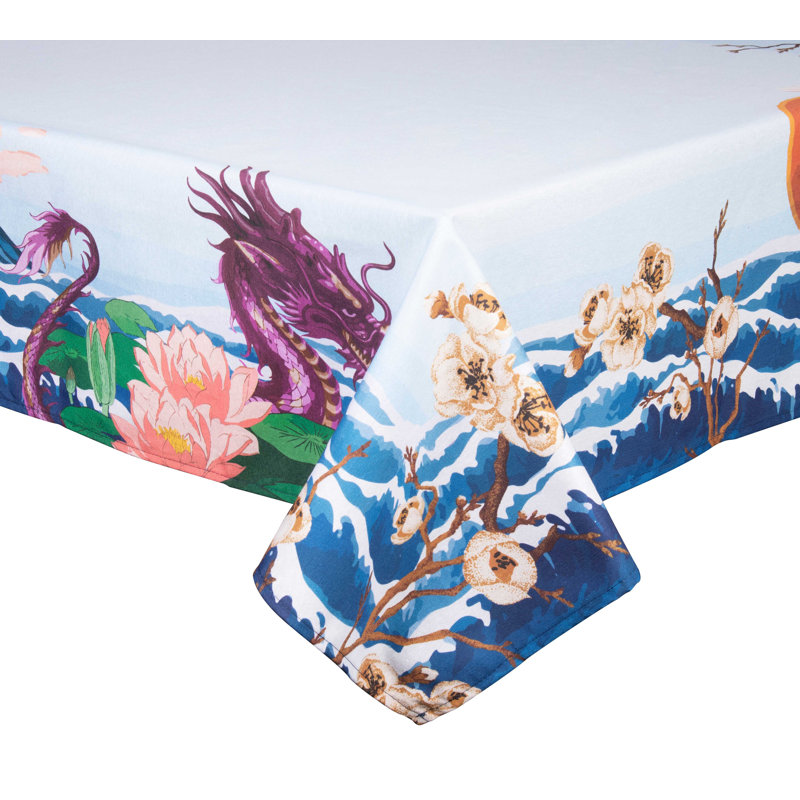 Excelsa tablecloth Fuji cotton 140x180 cm multicolor