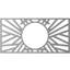 Médaillon de plafond en PVC de qualité architecturale Hoover-40716854-40715052