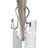 HK22XX Zinc Rust Resistant Shower Curtain Hook-65586366
