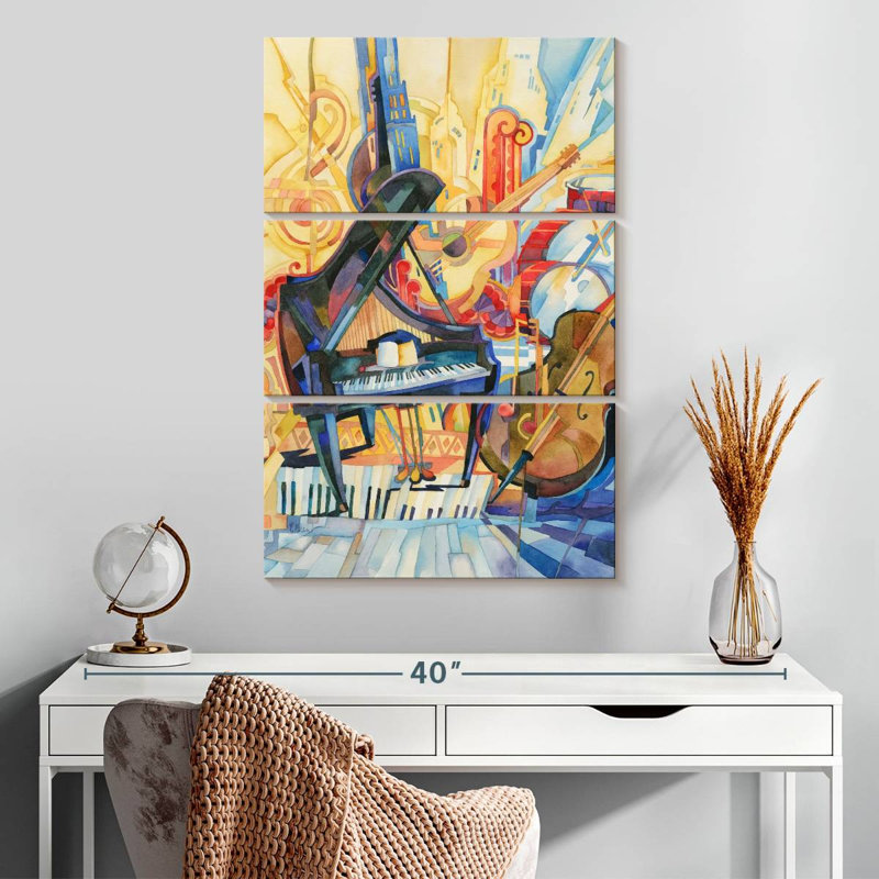 Big City Music Piano, H 32 po x l 20 po