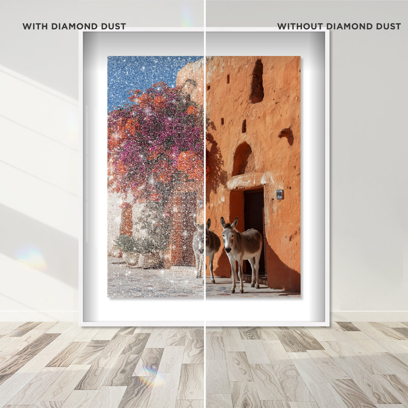 Morning Wait Framed Graphic Art, 31.5"H x 25.5"W, White Shadowbox