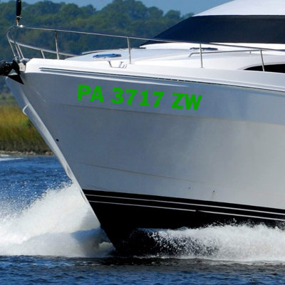 Adhésif décoratif bateau