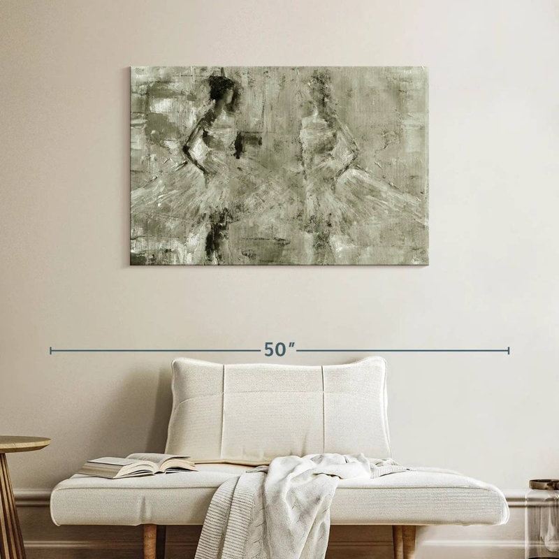 Ballet Enn noir et blanc, H 26 po x l 39 po