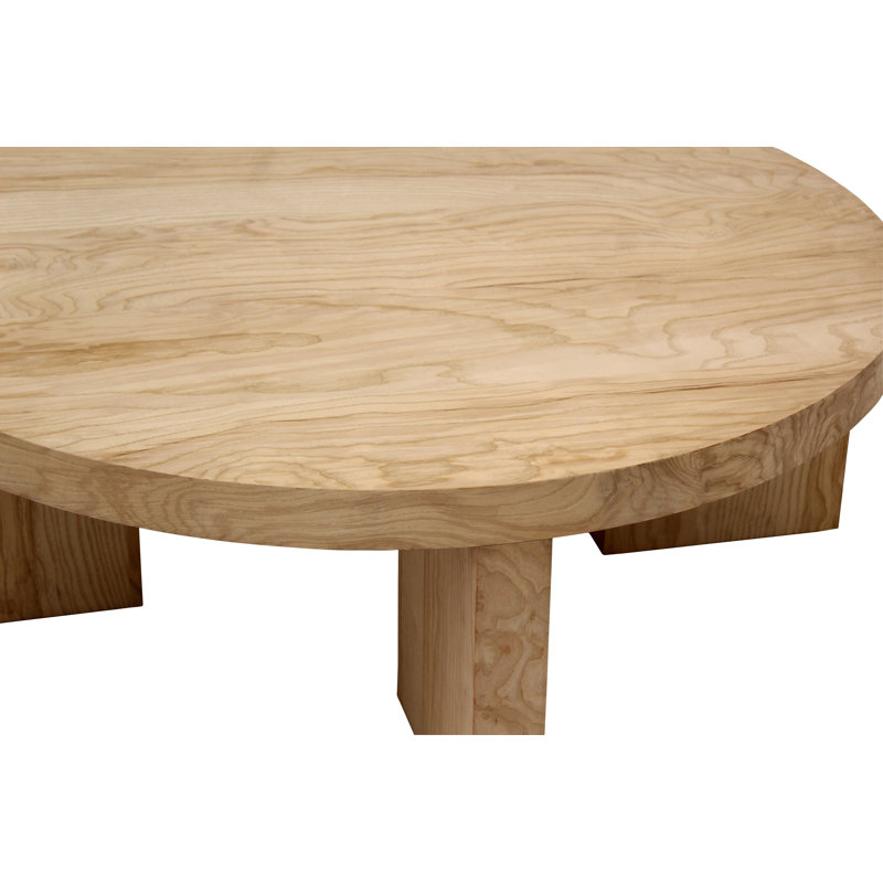 Round Coffee Table Blonde
