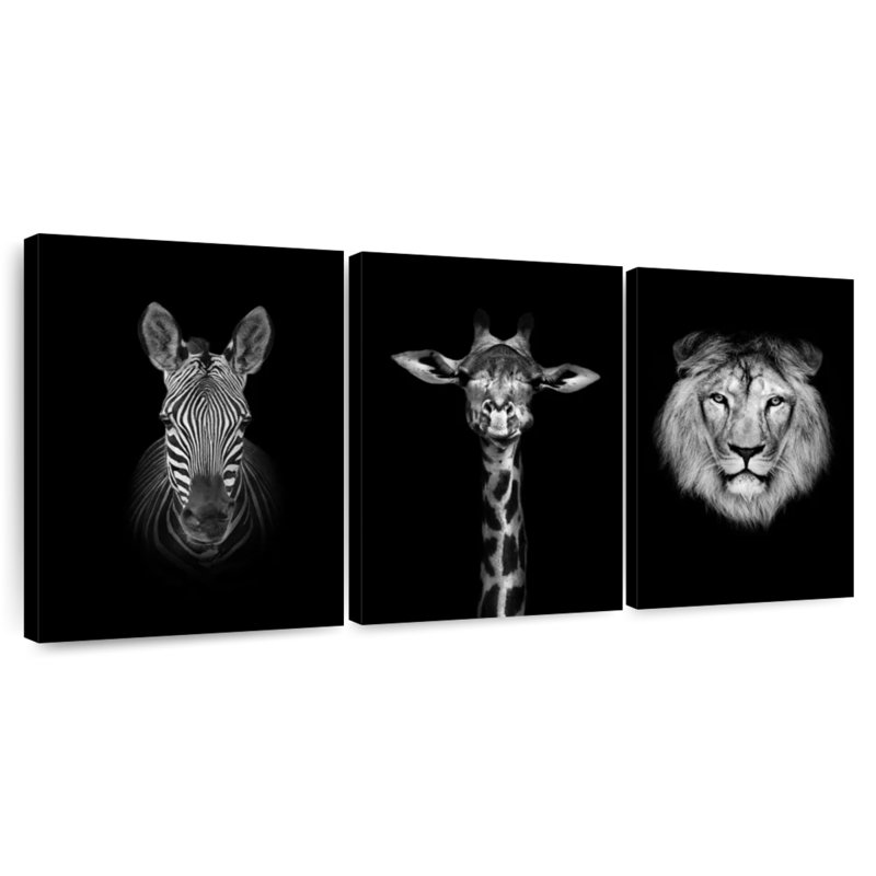 Brampt Favorite Safari Animals, H 18 po x l 38 po