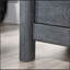 Commode, finition bleue