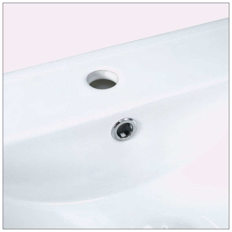 [Lavabo seulement] Meuble-lavabo moderne de 24 po