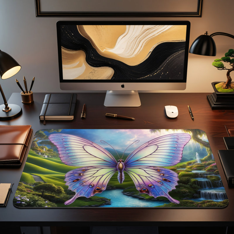 Polyester Desk Pad, 23.6x13.8