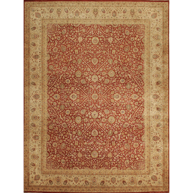 Wool Oriental Indoor Rug, Rectangle 8 pi x 10 pi